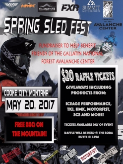 Spring Sled Fest in Cooke City